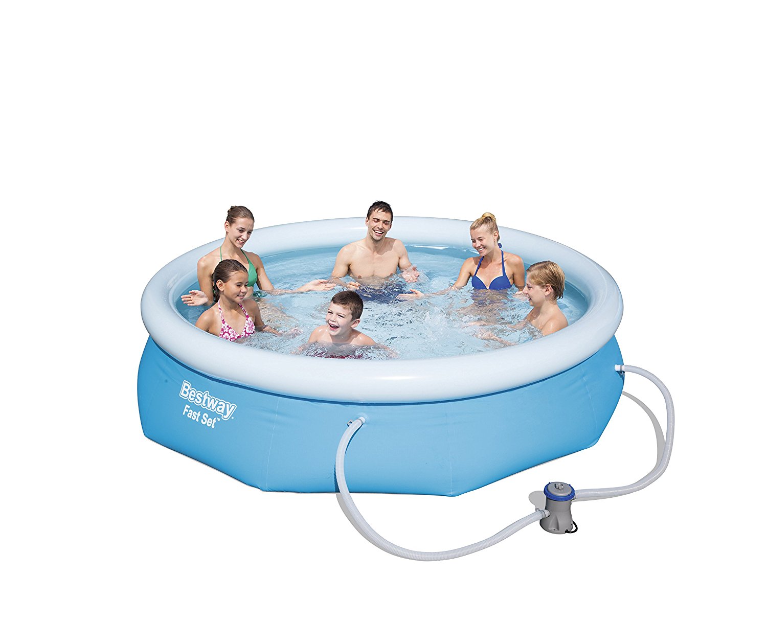 VORBEI! Bestway Fast Set Pool Set mit Filterpumpe, 305 X 76cm für nur 42,76 EUR inkl. Lieferung