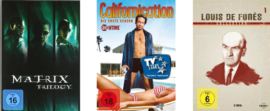 Amazon kontert den Saturn-Prospekt - Blu-ray, DVD und Serien preisgesenkt - Übersicht