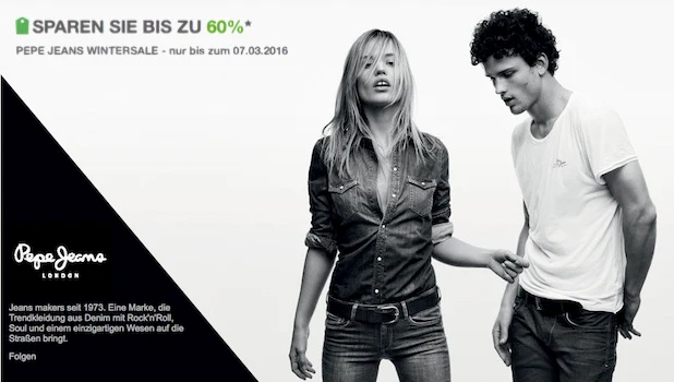 Pepe Jeans im Angebot Schlussverkauf