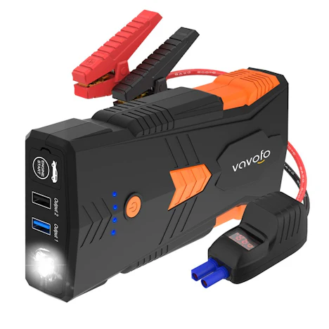 Auto-Starthilfe (1500A, 12800mAh) mit LED-Licht für 58,19€ (statt 96,99€)