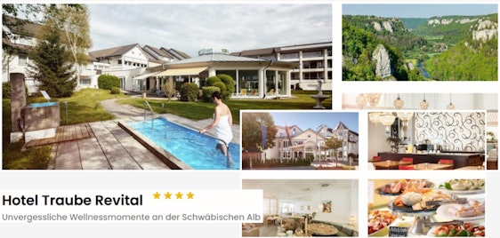 Hotel Traube Revital für 70€ - Komfort Doppelzimmer, inkl. Frühstücksbuffet, Wellnessbereich Nutzung