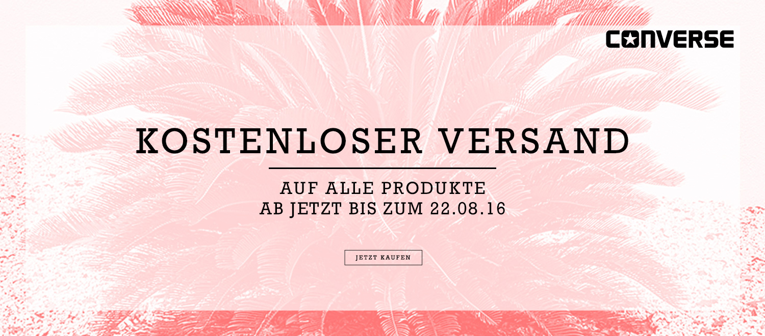 25% Extra-Rabatt im Converse Sale + kostenfreier Versand