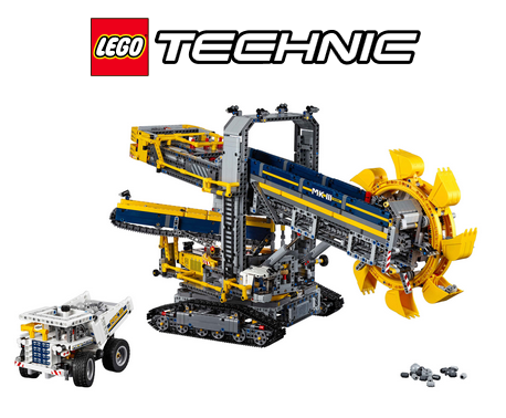 Lego Technic: Schaufelradbagger (42055) für 139€