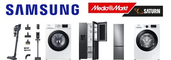 Saturn: Samsung Haushaltsprodukte zum Bestpreis sichern! » + 3fach-Punkte