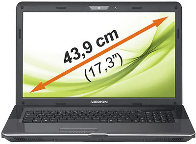 Medion P7624 für 429€ - spieletaugliches 17,3" Notebook mit Core i3-2350M und Geforce GT630M
