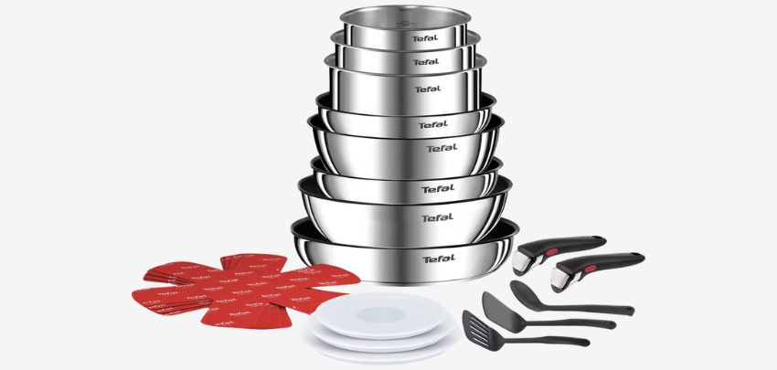 Nur heute ⏰ Tefal Ingenio Emotion für 135€ - Edelstahl, abnehmbare Griffe, Thermo-Signal