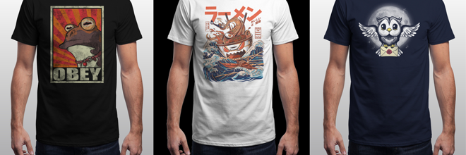 50% Rabatt bei Qwertee - Ein T-Shirt kaufen, ein T-Shirt geschenkt