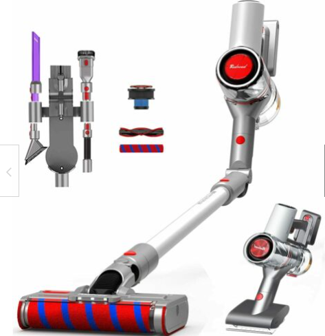 Amazon: Redroad v17 akku staubsauger wandhalterung, Staubsauger mit kabellosem doppelter Bodenbürste,246.69€ (statt 269.99€)