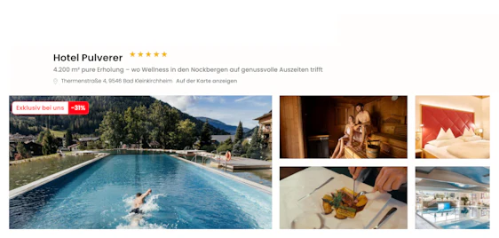 ⭐⭐⭐⭐⭐ 3 Nächte Hotel Pulverer nur 299€ p.P. – luxuriöse Wellnessauszeit in den Nockbergen ♨️🏔️