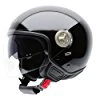 NZI Center Motorradhelm, Schwarz, 58-59 cm