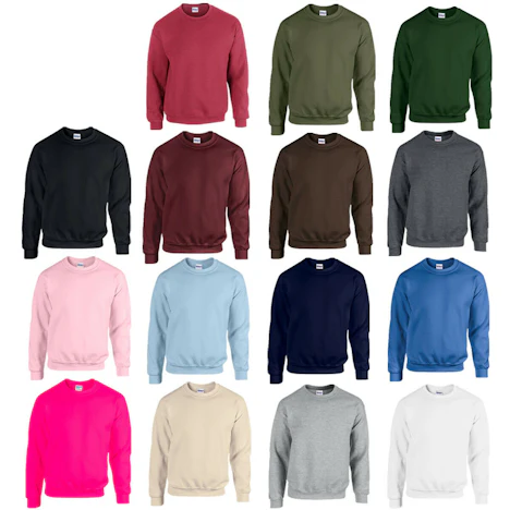 GILDAN Sweatshirt Heavy Blend M L XL XXL 3XL 4XL 5XL Sweatshirt ab 6,97 Euro