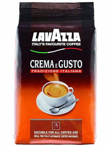 Lavazza Crema e Gusto Tradizione für 9€ - ganze Kaffeebohnen