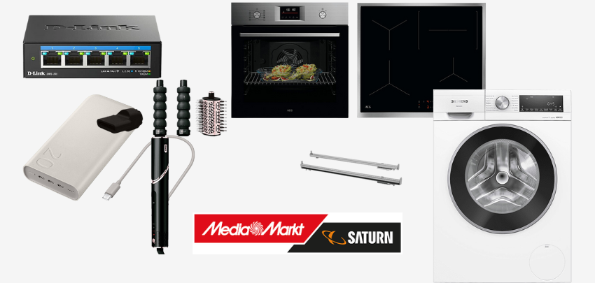 30 Pfingstfeierknaller-Deals bei Media Markt &amp; Saturn - z.B. SHARK FlexStyle 3-in-1, Haarstyler für 129€ (statt 200€)