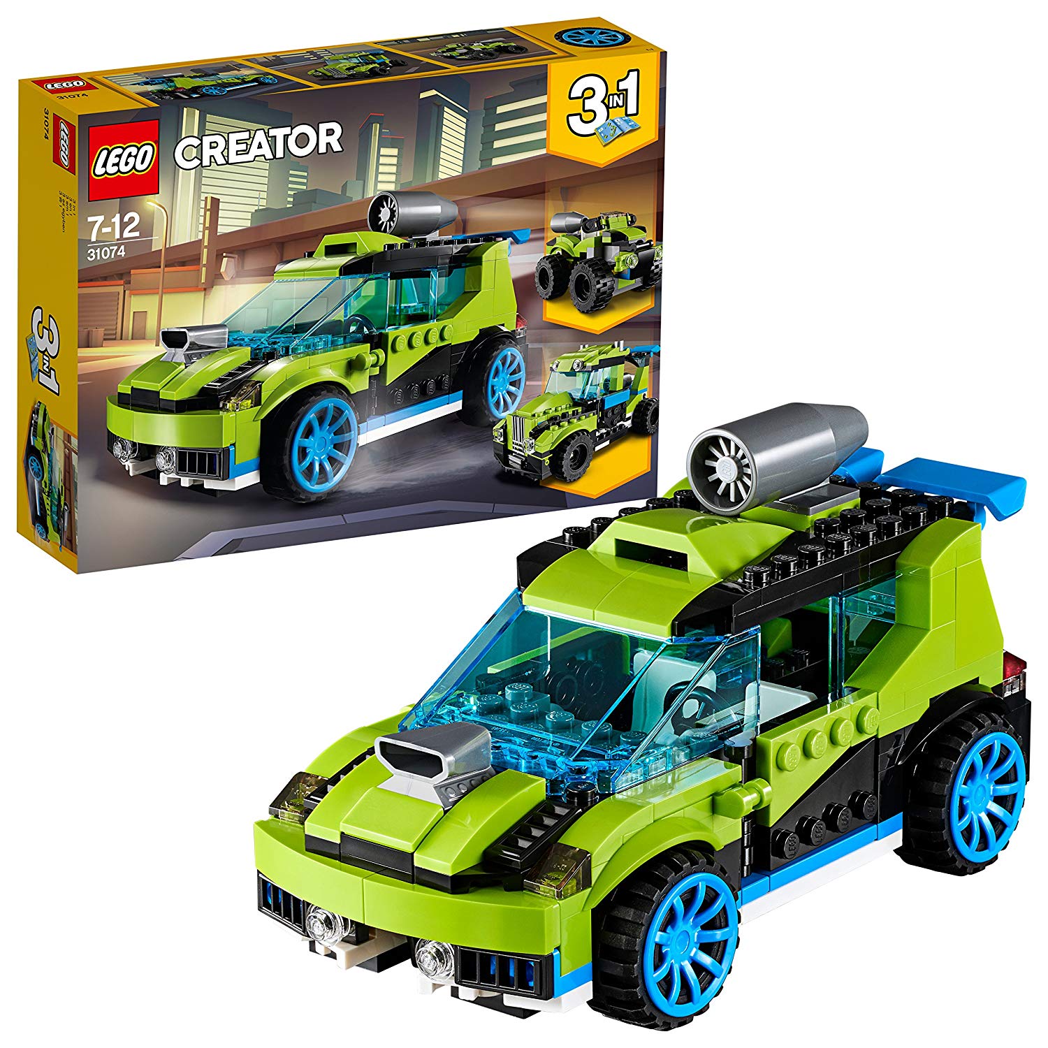 LEGO Creator - 3-in-1 Raketen-Rallyeflitzer (31074) für 13,99 EUR