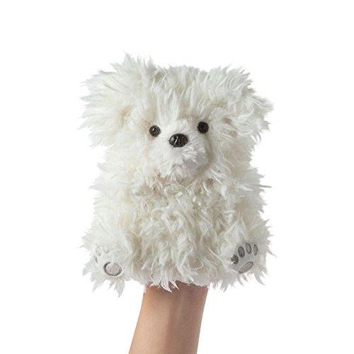Manhattan Toy Fuzzy Loves Puppy Hand Puppet Plush
