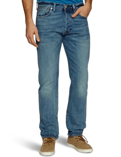 Levi's Herren Jeans Niedriger Bund Levi's Modern Straight Leg 501