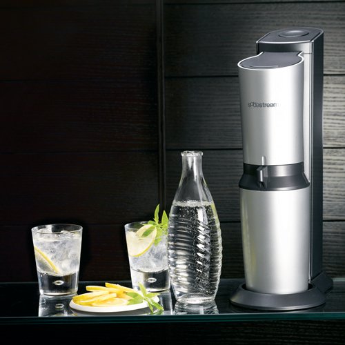SodaStream Wassersprudler Crystal (mit 1 x CO2-Zylinder 60L und 1 x 0,6L Glaskaraffe) für 79€