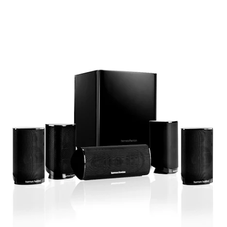 Harman Kardon HKTS 9 BQ 5.1 Lautsprechersystem (500 Watt) schwarz für 224,60€