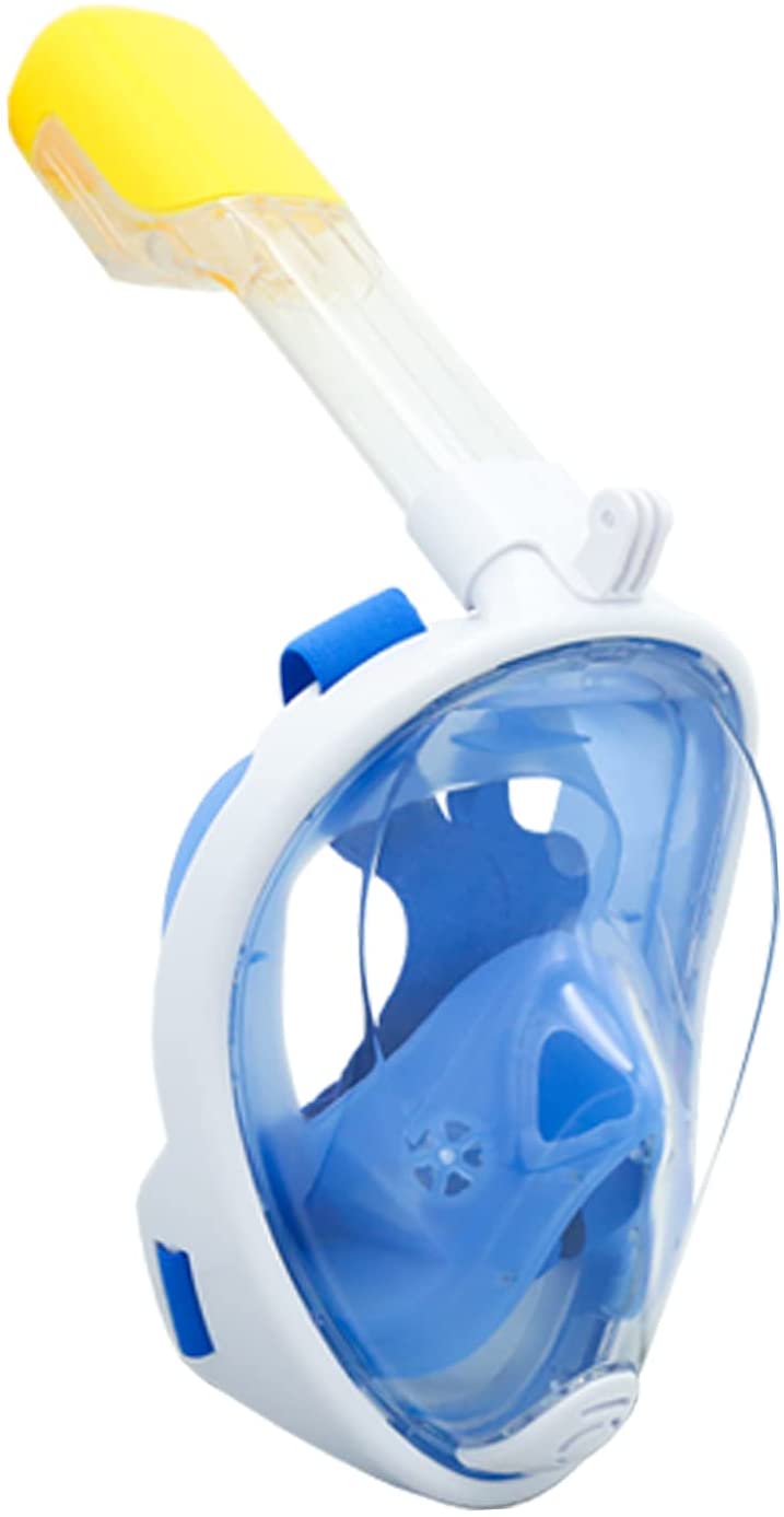 TolleTour 180° Panorama-Vollgesichtsdesign Tauchmaske Vollgesichtsmske ​mit Kamerahalter 