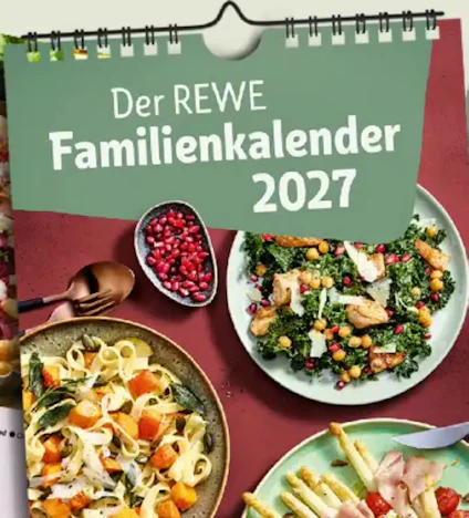 Rewe Familienkalender 2027