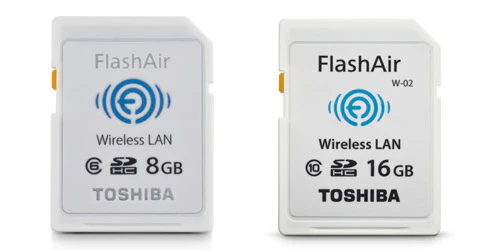 Toshiba FlashAir SDHC ab 17€ - Class 10 Speicherkarte mit eigenem WiFi-Hotspot