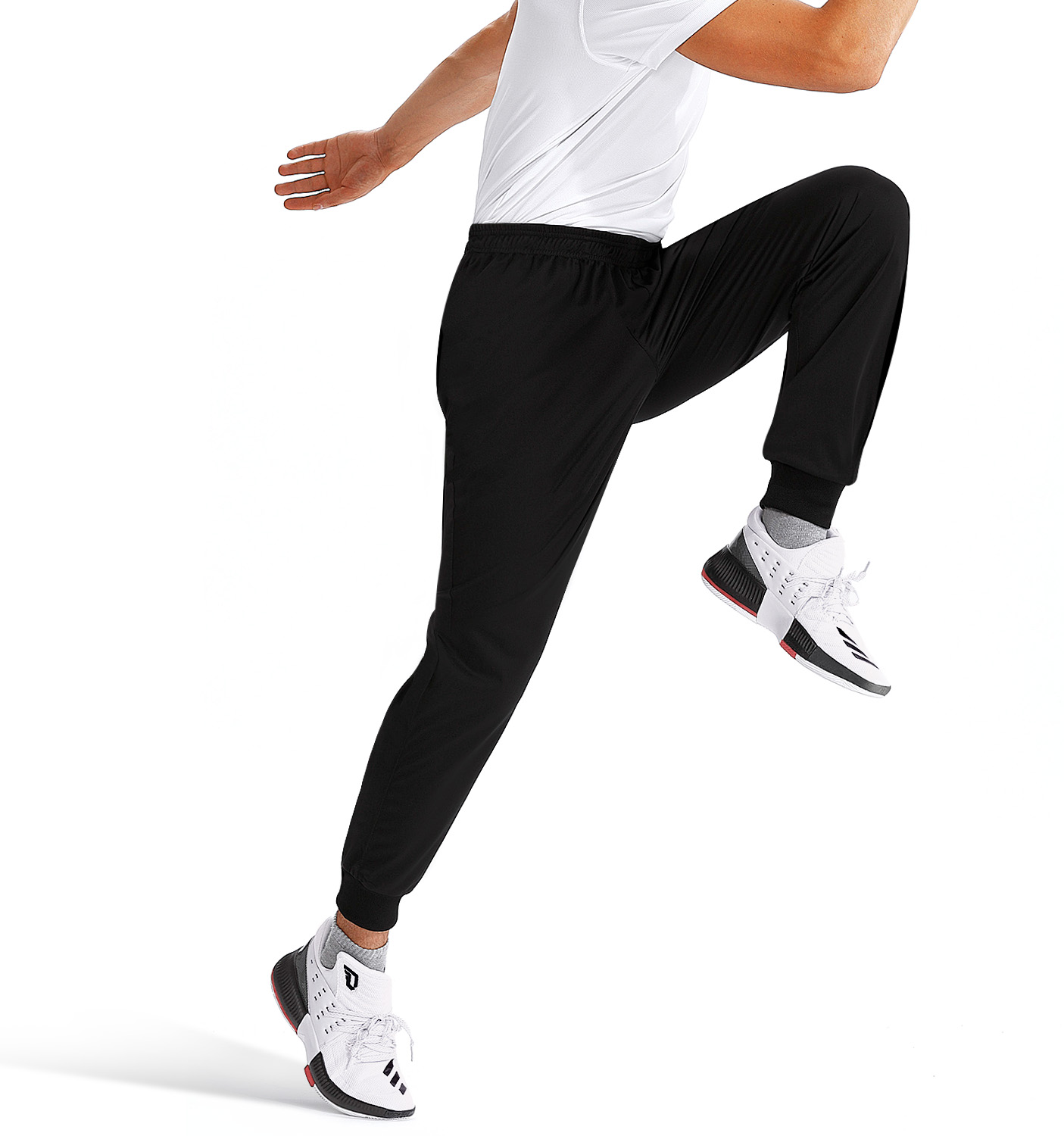 Jogginghose Herren Trainingshose Sporthose Herren Lang Schwarze 