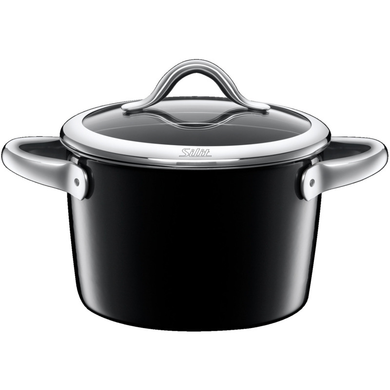Silit Vitaliano Nero Fleischtopf mit Deckel 18 cm mit 31,20€ Rabatt