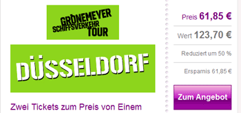 o2 More/Groupon/vente-privee: Herbert Grönemeyer Tickets für ~30€ - Tour im Juni 2011