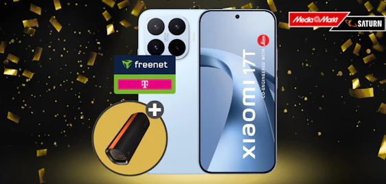 Effektiv GRATIS + 141€ Gewinn 🤑📱 Xiaomi 17T mit 15GB Telekom-Allnet