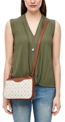 S.Oliver Shoulder Bag (2039176) beige | black mit 59% Rabatt