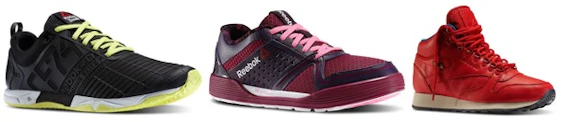 Reebok Sale – bis zu 60% Preisnachlass durch Zusatzrabatt