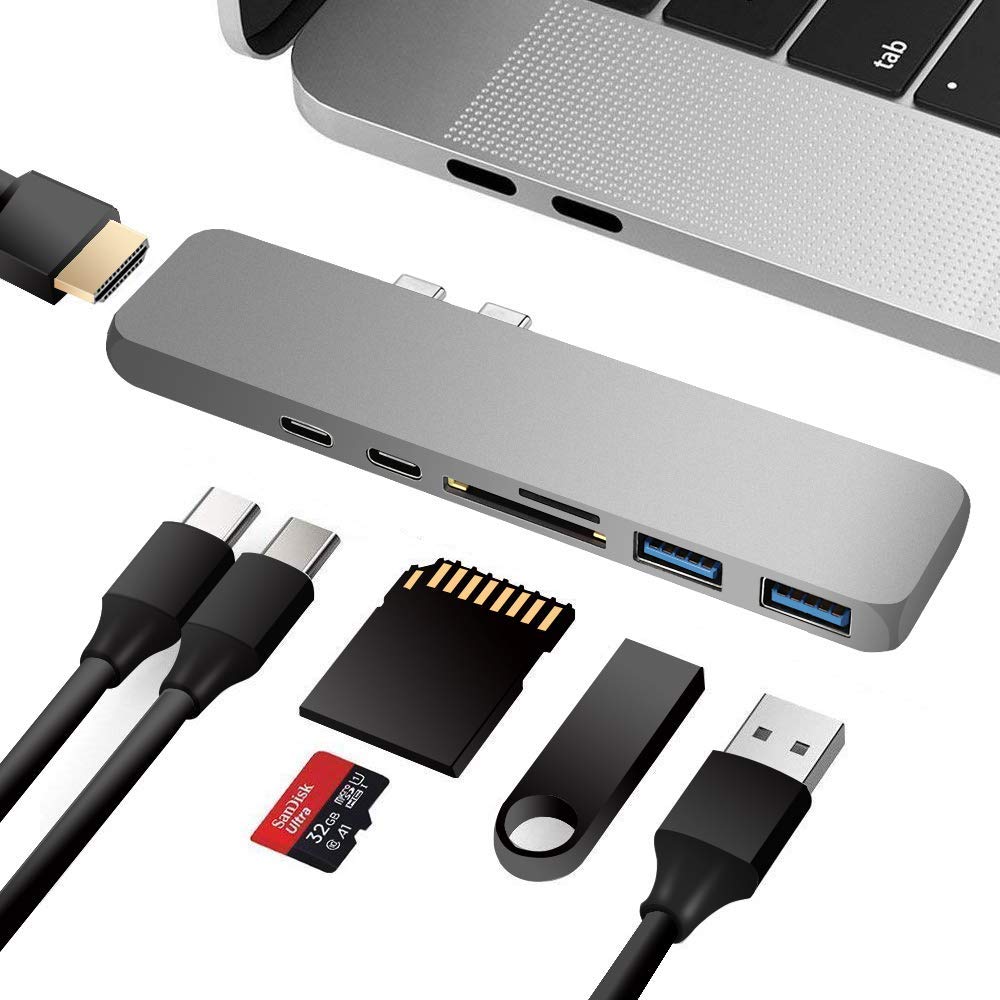 7-in-1 Multi-USB-C-Hub &amp; Kartenleser für 21,59€ (statt 35,99€)
