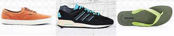30% auf Sale bei Urban Outfitters - z.B. Diesel Splish Flip-Flops für 15€