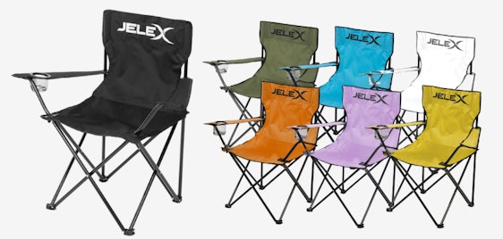 Jelex Expedition Campingstuhl für 15€ – outdoor-tauglich, Getränkehalter, inkl. Tragetasche