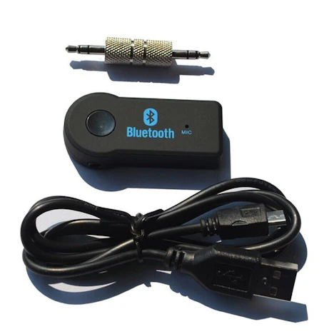 Wireless Bluetooth 3.0 Musik-Audioempfänger mit 3,5-mm-Stereo-Ausgang Car Kit