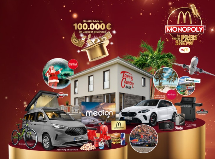 McDonalds Monopoly Gewinne