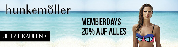20% auf die gesamte Kollektion bei Hunkemöller + 5€ Rabatt ab 25€ MBW