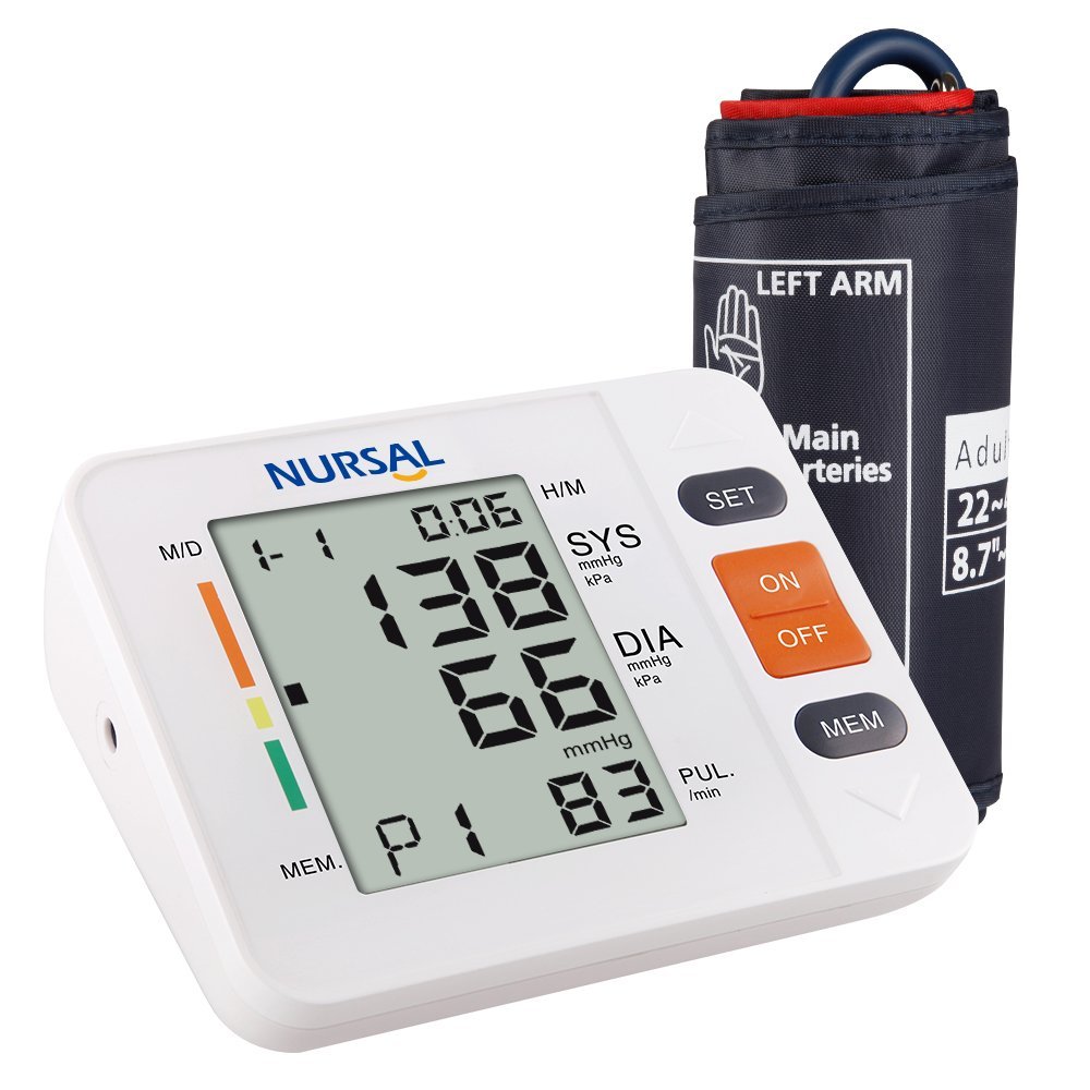 【amazon Bestseller Nr.1】Digitales Oberarm Blutdruck Messgerät für  nur 19,99€