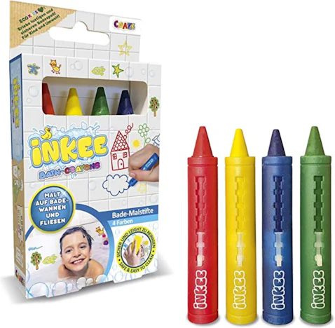 4x Craze Inkee Bade Buntstifte für 2€ - abwaschbar, für Keramikoberflächen (Prime)