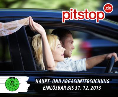 Haupt- und Abgasuntersuchung in einer pitstop-Filiale (DEUTSCHLANDWEIT) für 69,00€