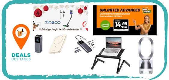 Deals des Tages ✔️ Top 5 Highlights: Angebote & Schnäppchen 🦊