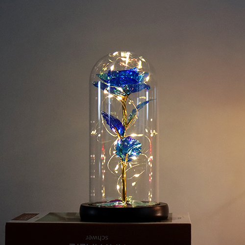 Gold foil Rose Glass Cover LED Light für 14.99€