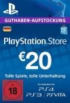 PSN Card (DE) 20€ für 16,99€ @mmoga.de
