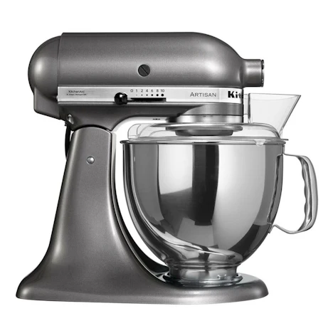 KitchenAid Artisan 5KSM150PSEPM Küchenmaschine pro Metallic 4,8L Direktantrieb