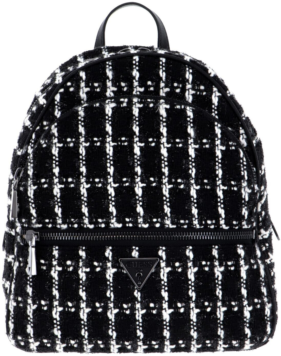 Guess Manhattan Large Backpack black tweed mit 22% Rabatt