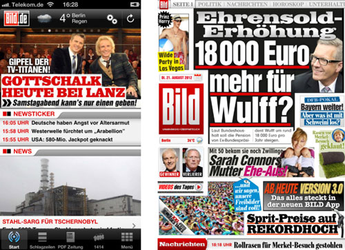 BILD iPhone/iPad App heute gratis (sonst 0,89€)