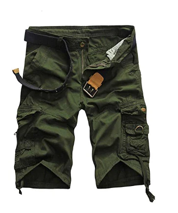 Herren Cargo Shorts aus Baumwolle in 8 versch. Farben für nur 12,99€ statt 25,99€