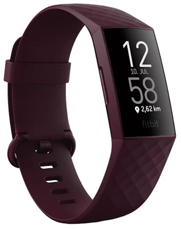 Fitness-Tracker Fitbit Charge 4 mit GPS, Schwimmtracking & bis zu 7 Tage Akkulaufzeit, Palisander