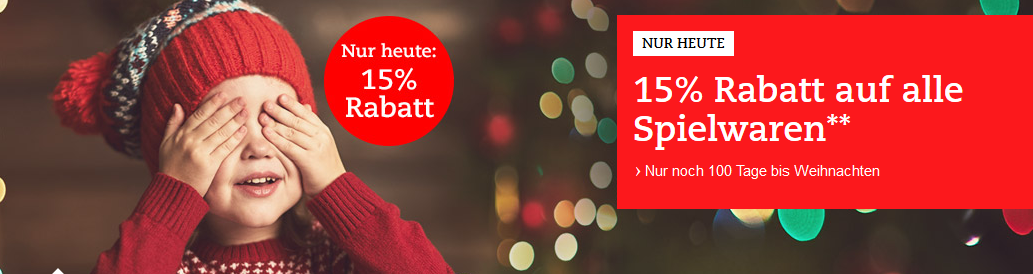 Nur heute: 15% Rabatt auf Spielwaren bei Thalia - z.B. günstige Brettspiele