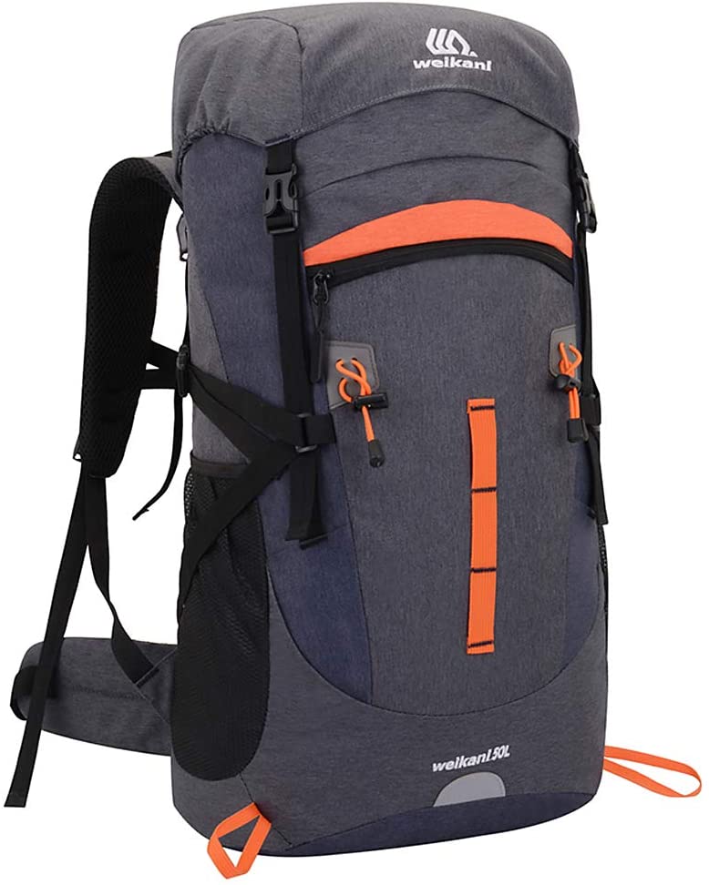 Wanderrucksack, 50 l, Wanderrucksack, faltbar, wasserdicht